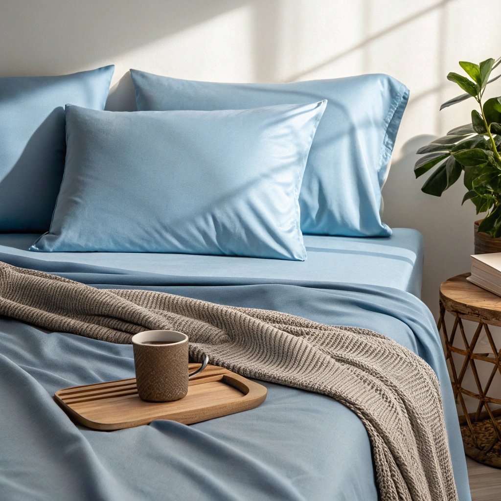 Parure de draps en bambou infusé de cuivre | Confort rafraîchissant