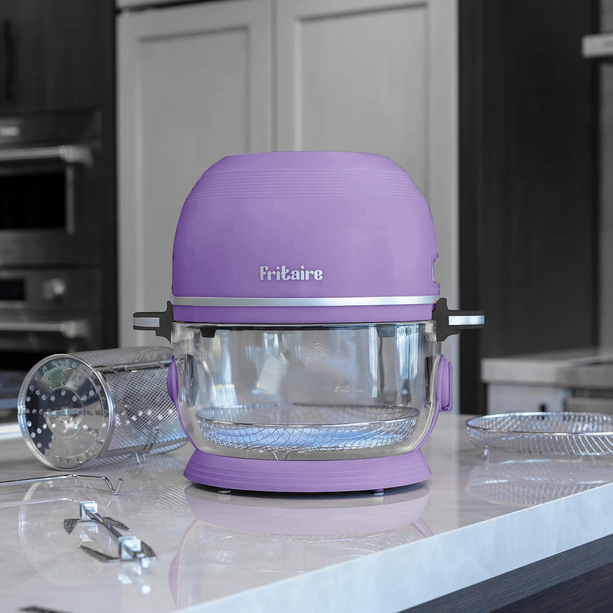 Friteuse à air autonettoyante™ et friteuse à air non toxique™ - Lavande