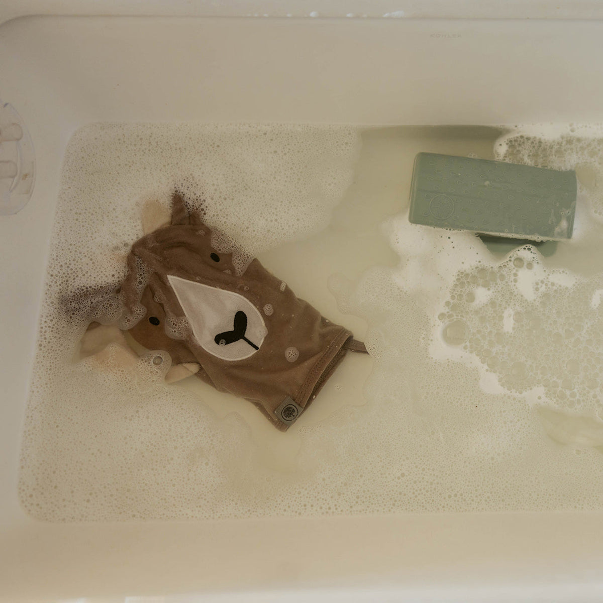 Guanto da bagno a forma di animaletto