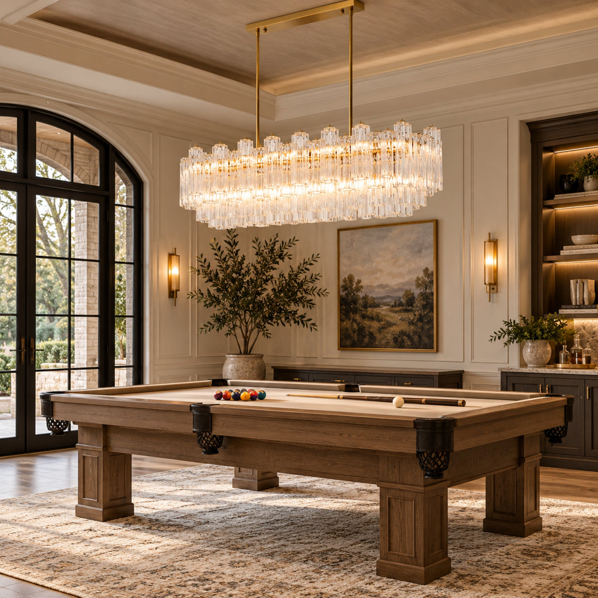Aurora Cascade Chandelier 52 in