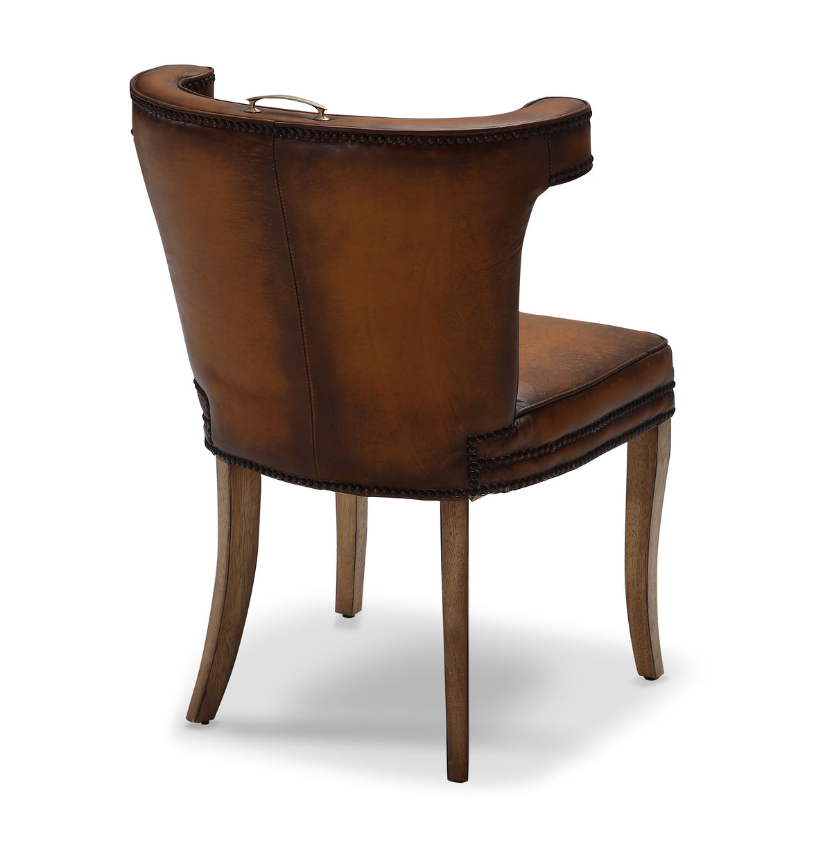 Luca Top Grain Leather Side Chair