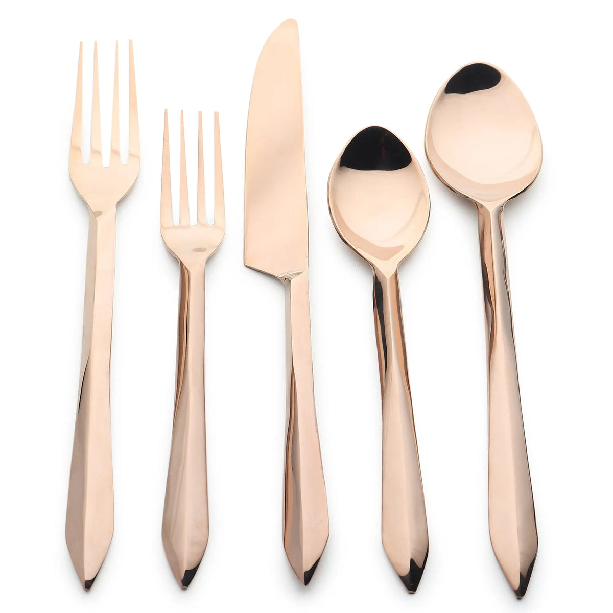 Set di posate da 5 pezzi Estique PVD