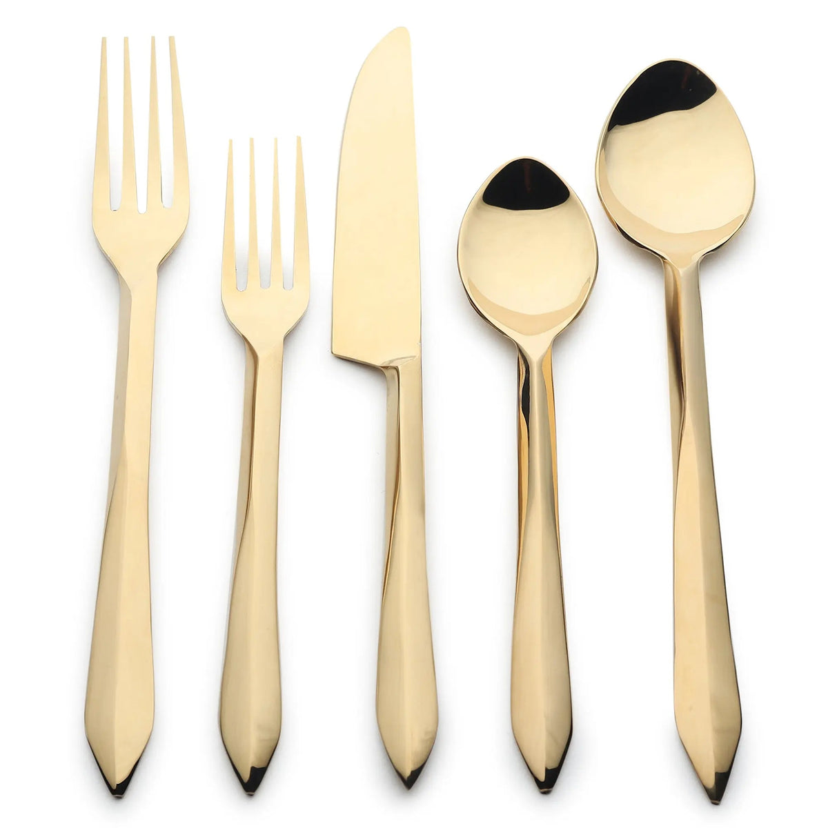 Set di posate da 5 pezzi Estique PVD