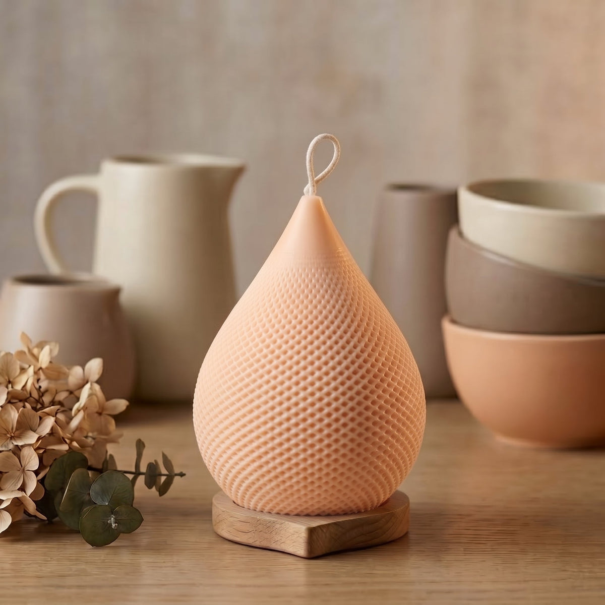 Teardrop Sculptural Candle