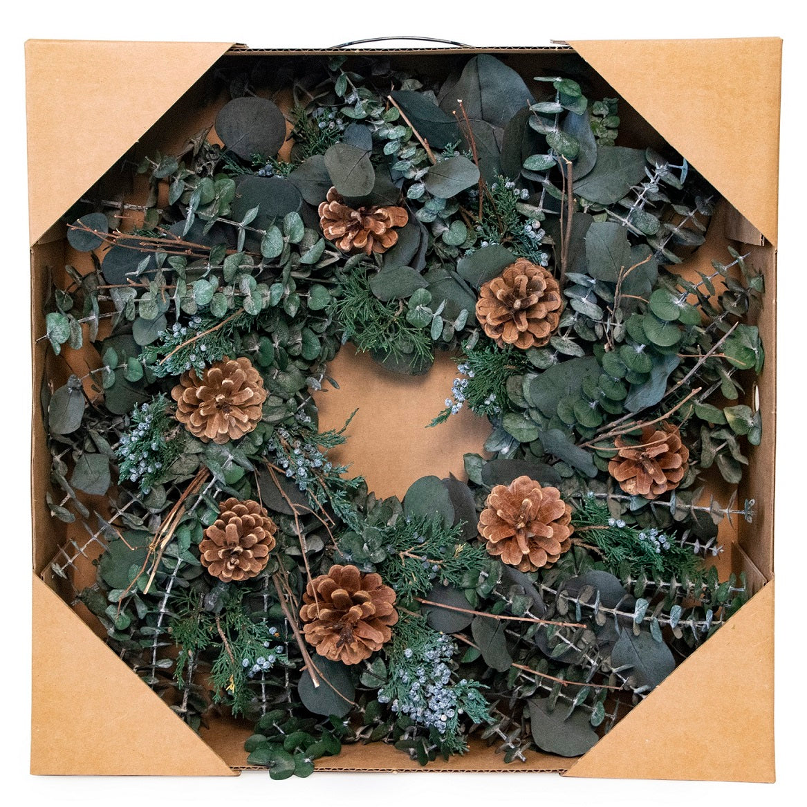 Eucalyptus Juniper & Pinecone Wreath