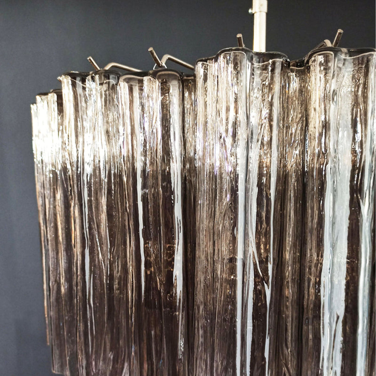 Fantastic Murano Tubes Glass Tube Chandelier