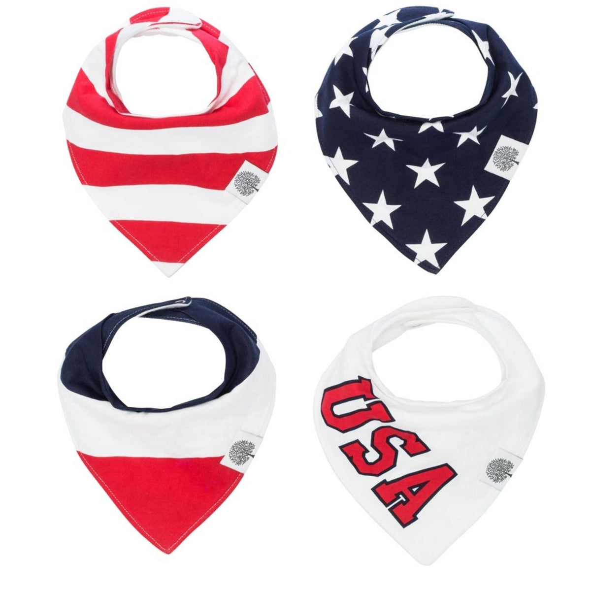Set di bavaglini a bandana Freedom