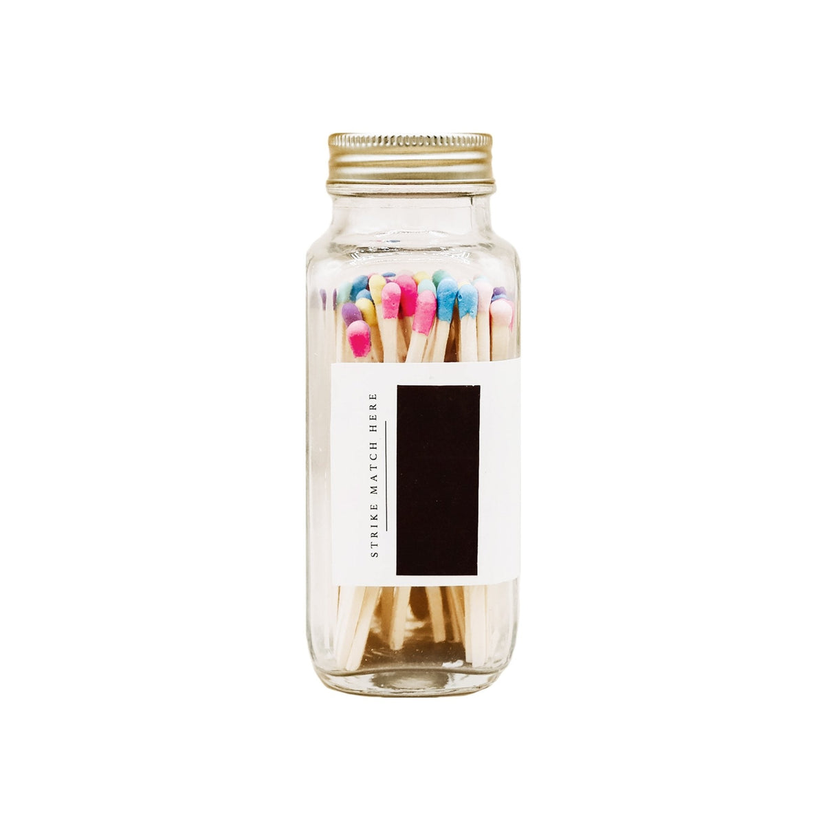 Fiammiferi di sicurezza arcobaleno multicolor - Confezione da 60, 9,5 cm