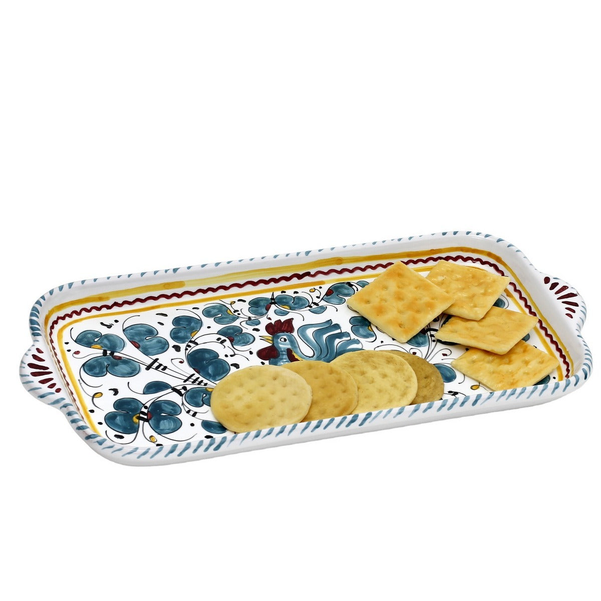 COQ VERT D'ORVIETO : Plateau rectangulaire