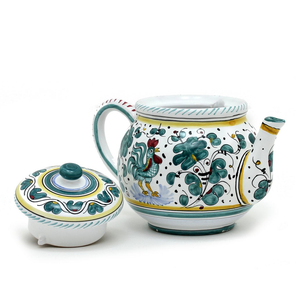 COQ VERT D'ORVIETO : Théière (6 tasses - 1,4 litre)