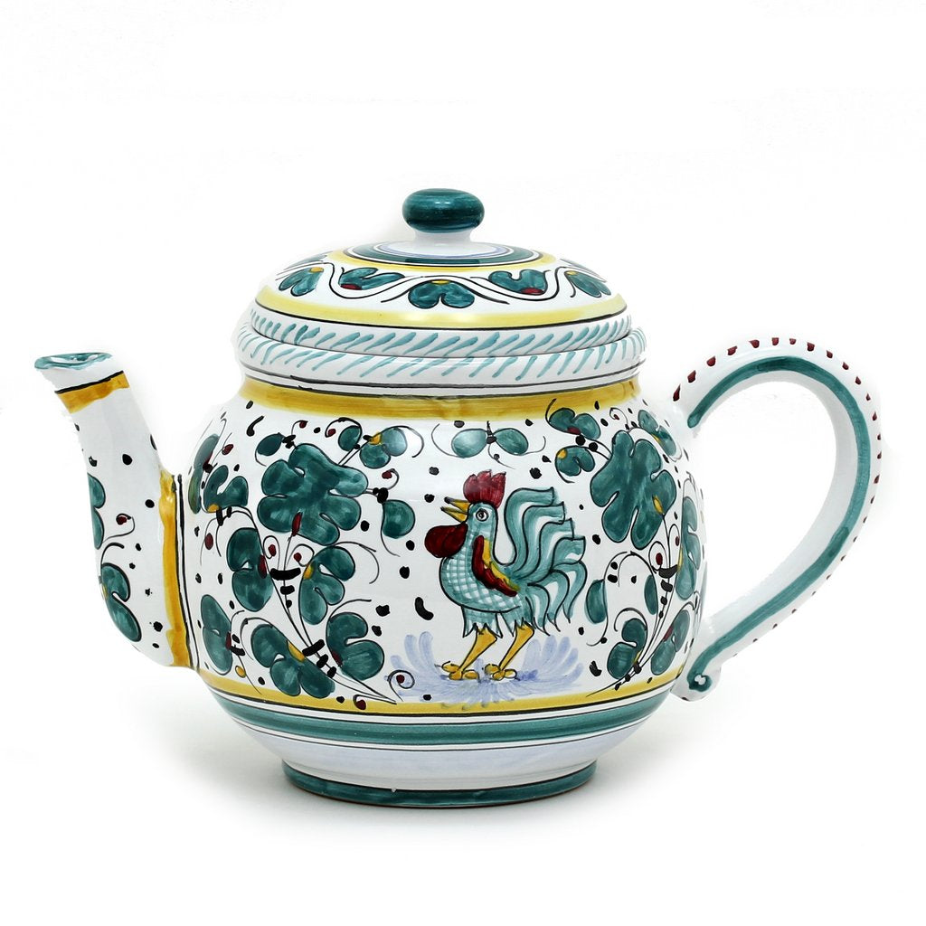 COQ VERT D'ORVIETO : Théière (6 tasses - 1,4 litre)
