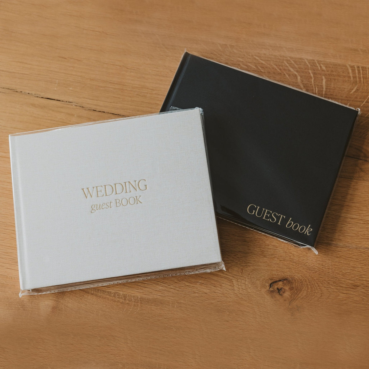 Livre d'or de mariage beige