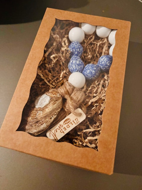 La boîte en bois flotté
