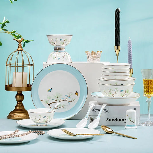 Regency Garden Fine Bone China Dinnerware Collection