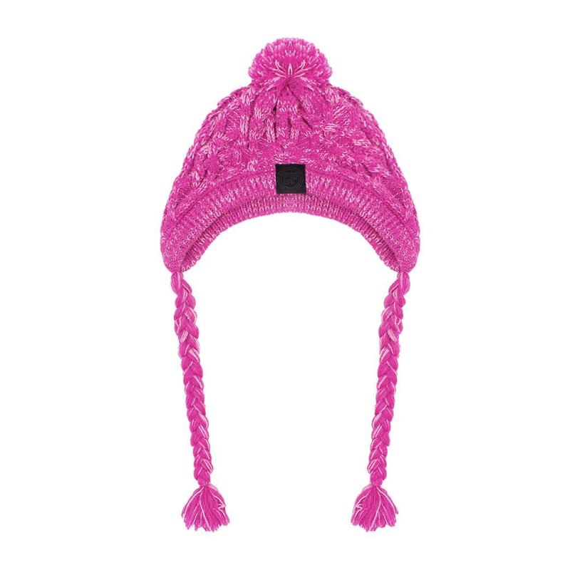 Bonnet en tricot chaud pour animal de compagnie automne-hiver avec pompon