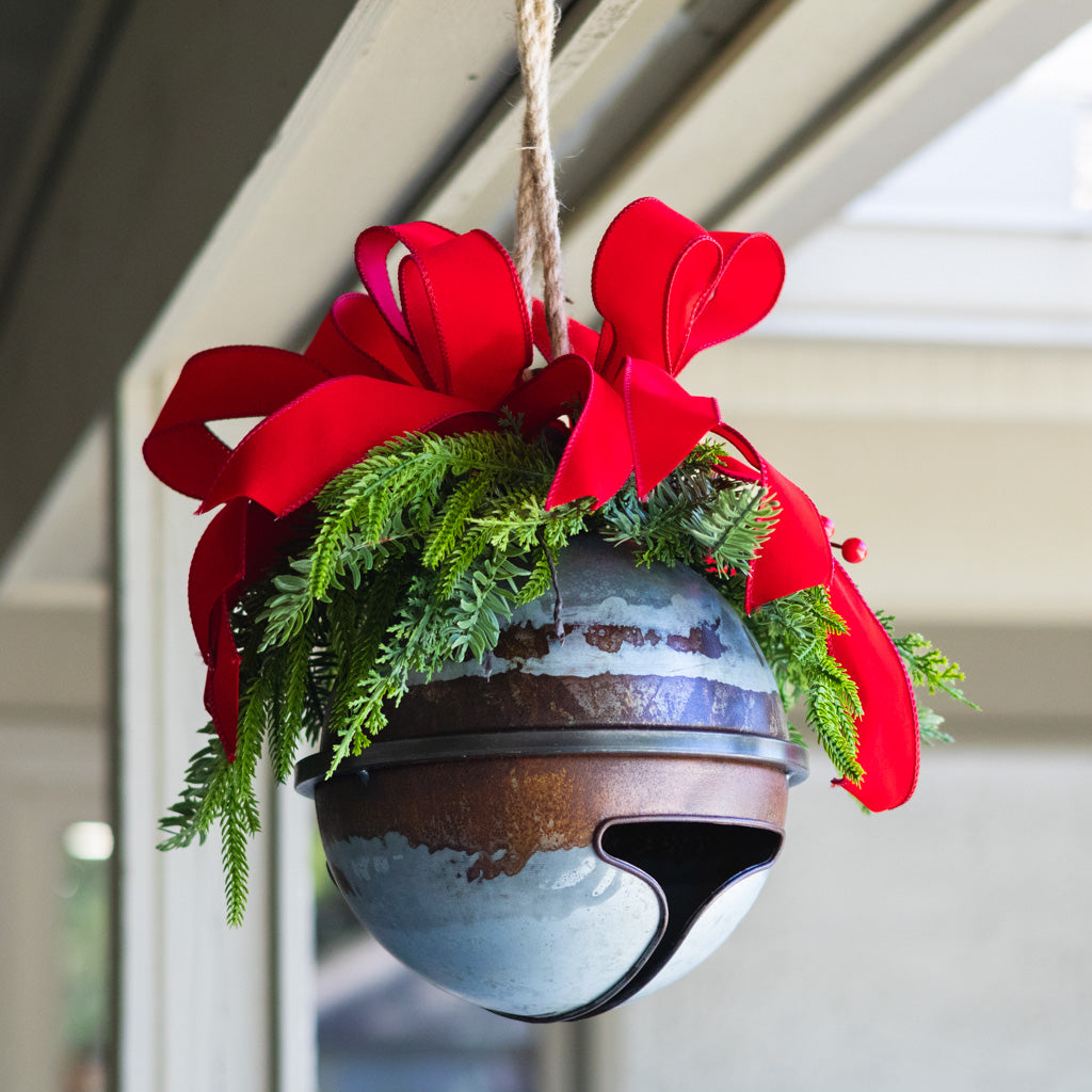 Hanging Decorated Holiday Jingle Bell