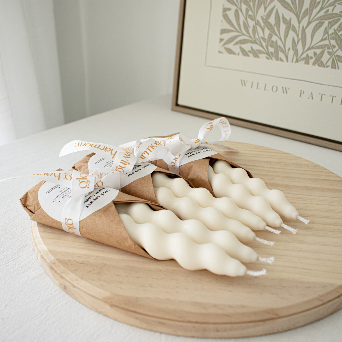 Bougies torsadées