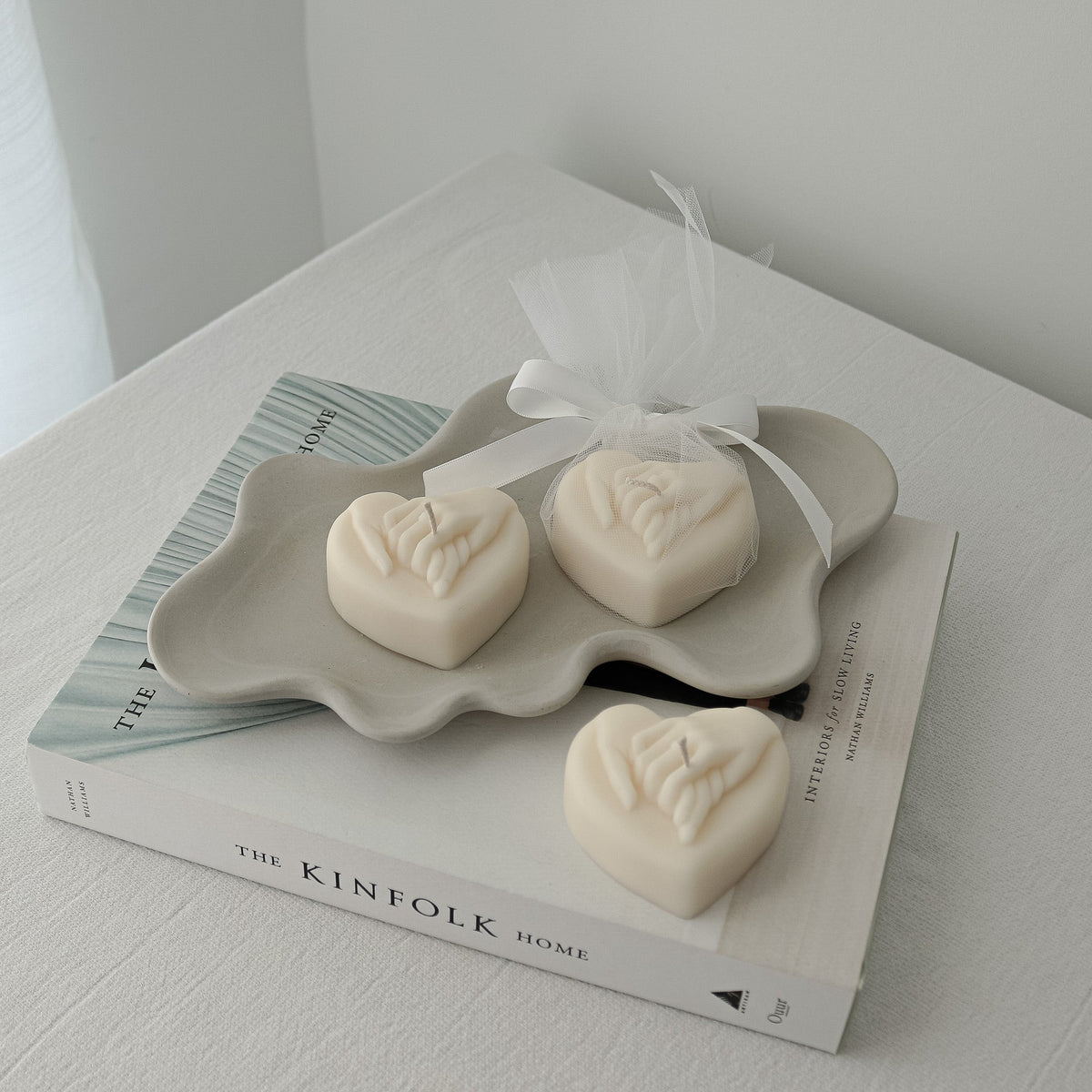 Bomboniere Candele per Matrimonio | Candele di Soia "Hand in Hand" per Addio al Nubilato