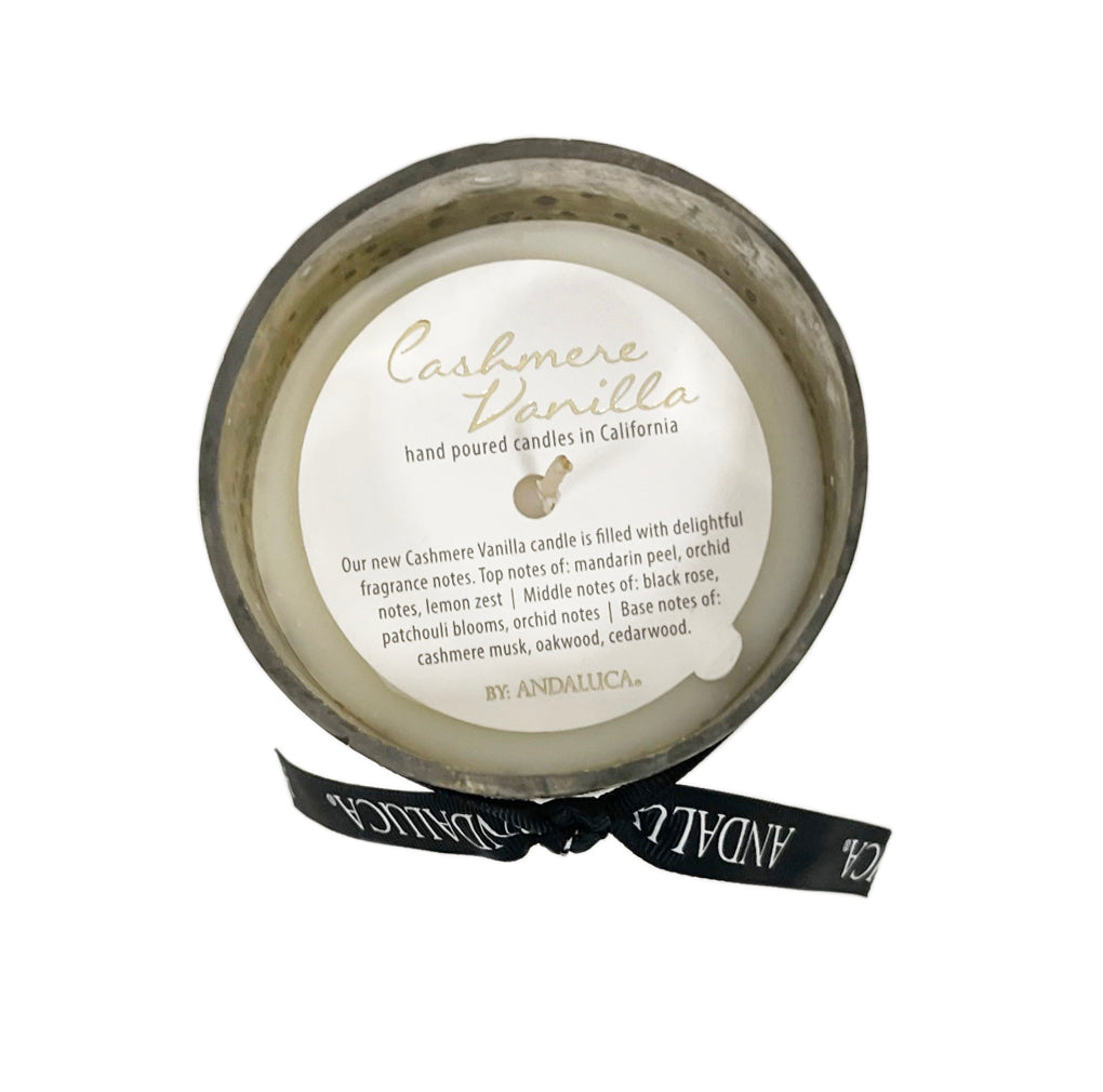 Candela in tazza al profumo di vaniglia e cashmere Mercury
