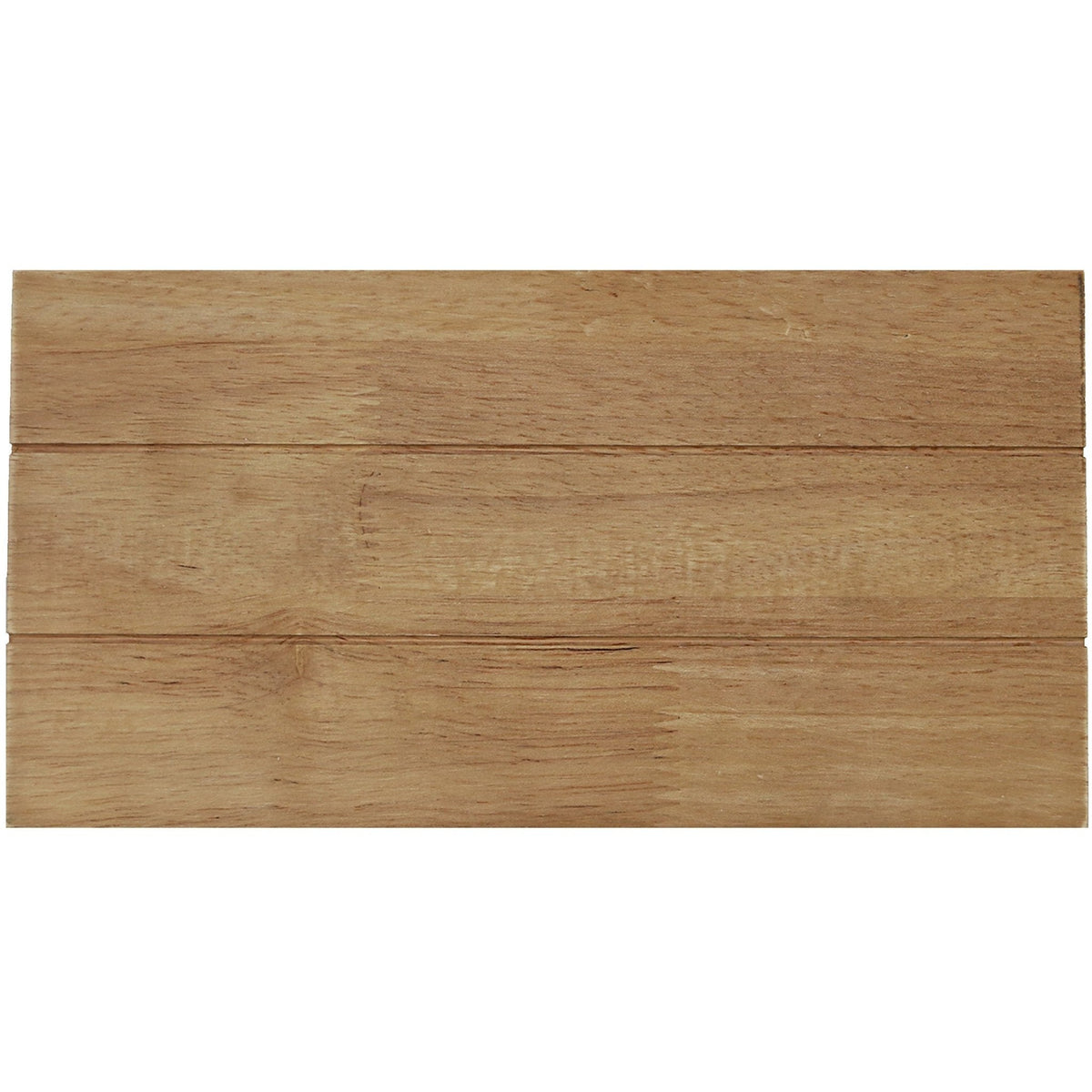 Vassoio rettangolare in legno naturale