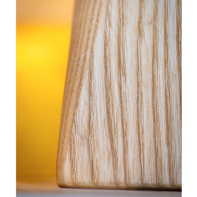 Portapenne da scrivania in legno di frassino