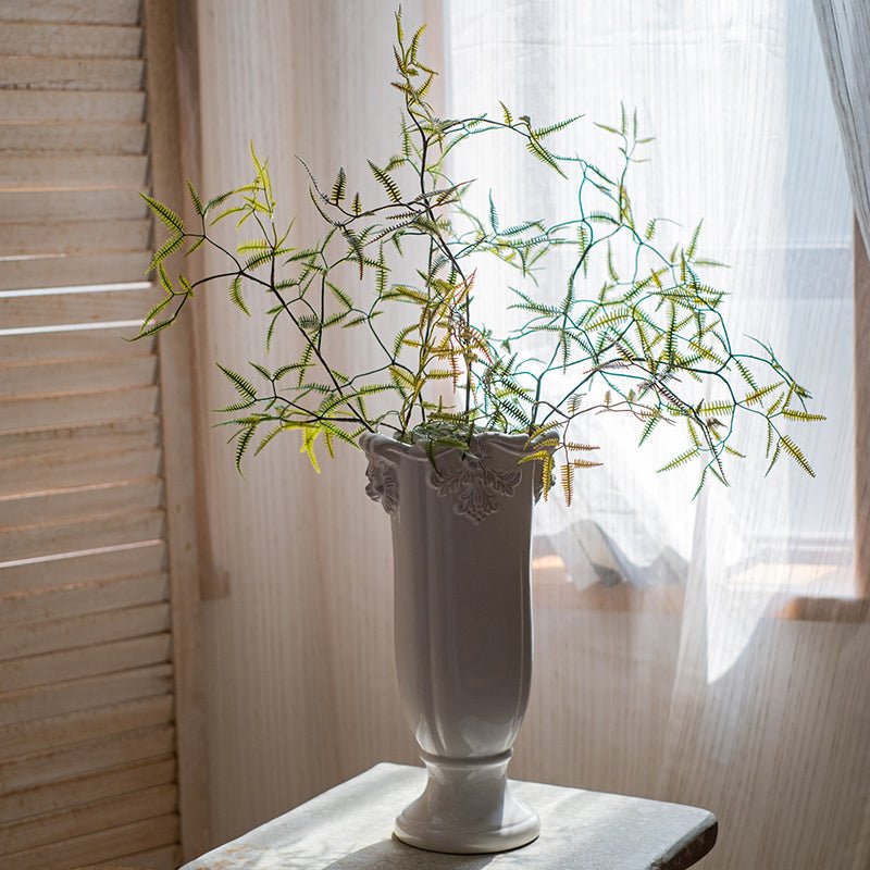 Stelo di felce artificiale biforcato