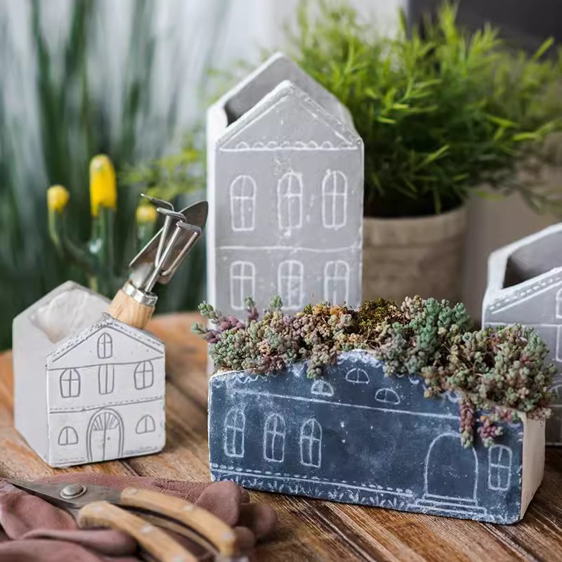 Jardinières en argile TinyHome
