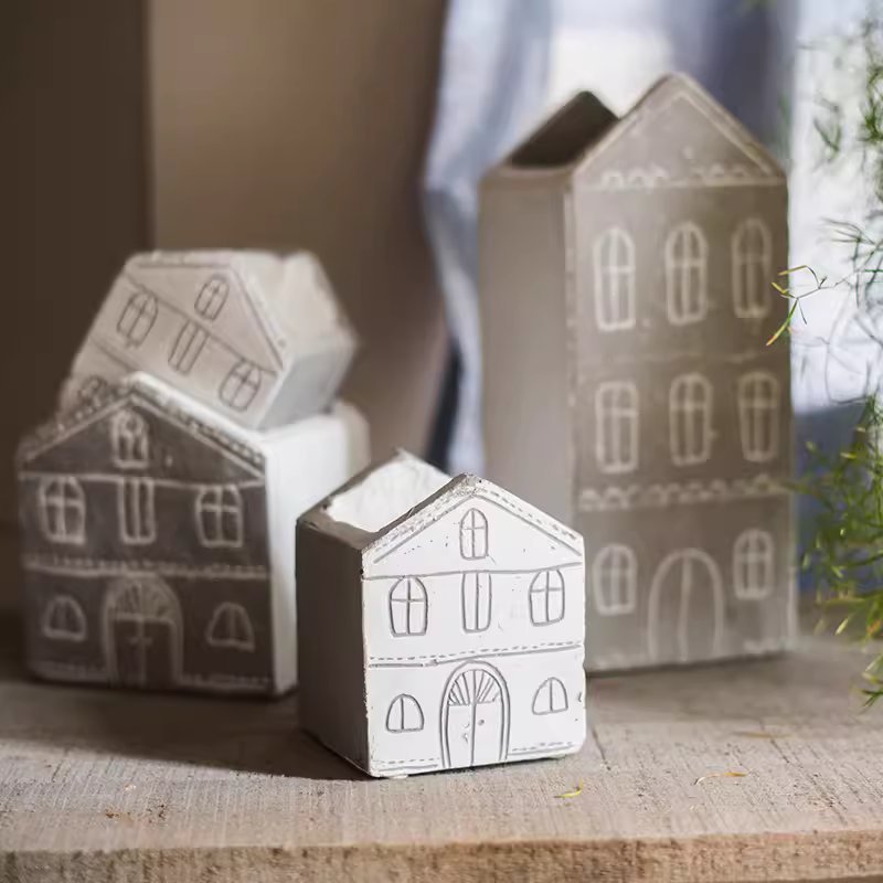 Jardinières en argile TinyHome