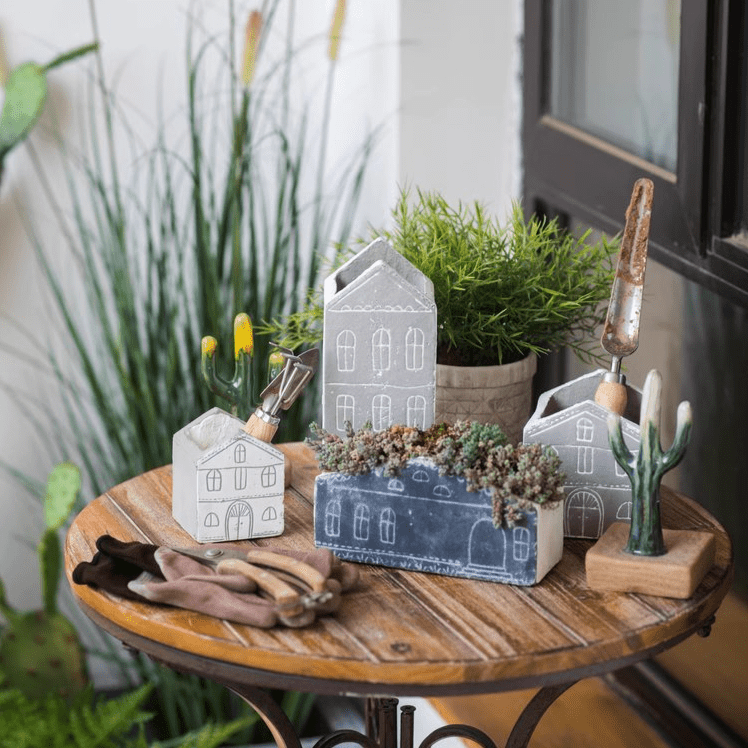 Jardinières en argile TinyHome