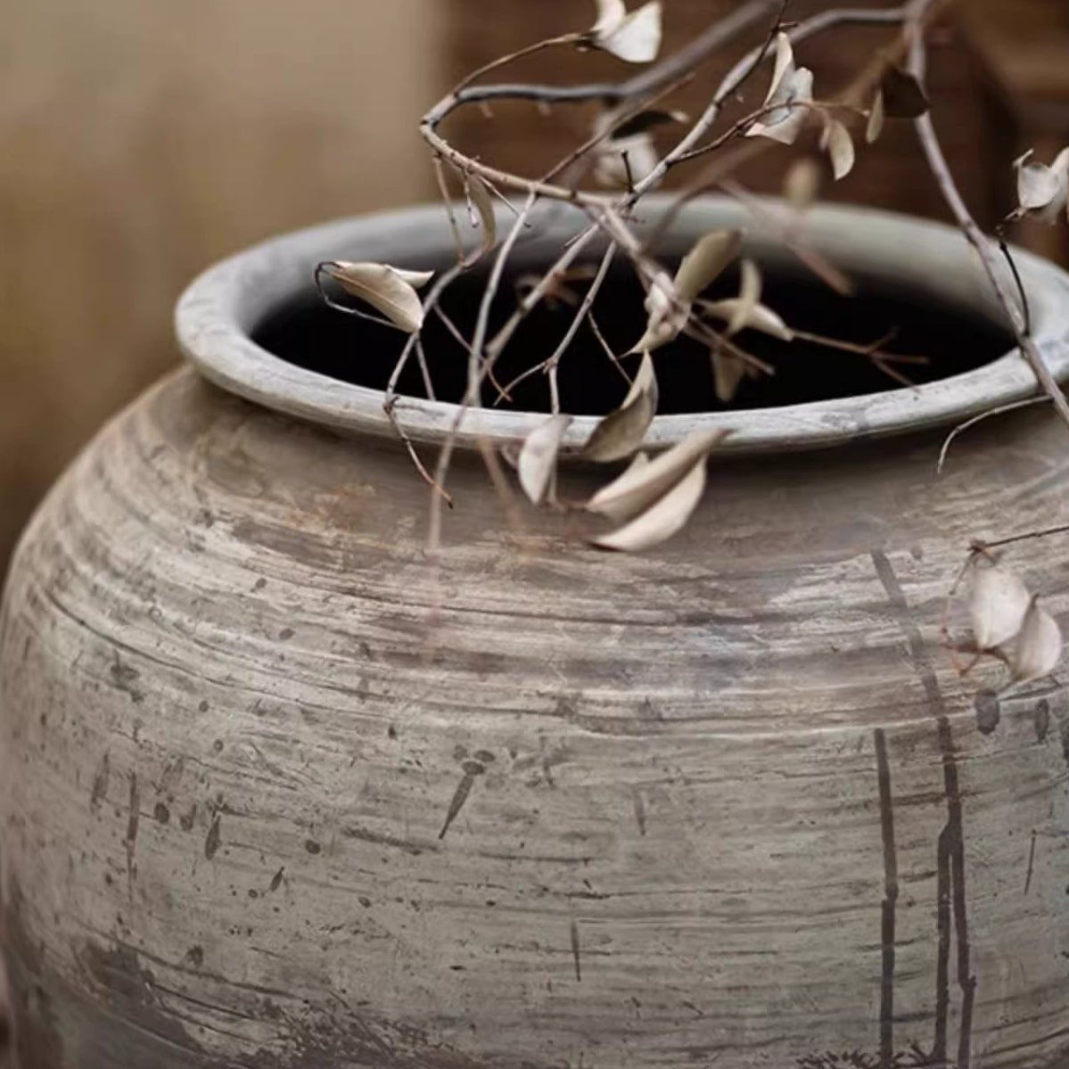 Grande vaso in ceramica antica