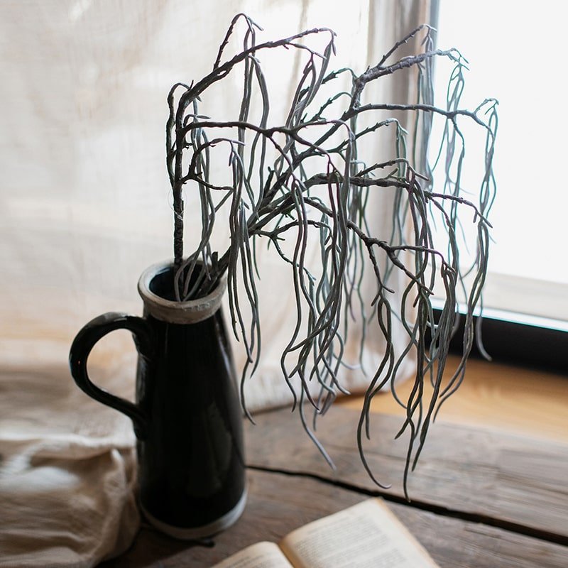 Tige de plante artificielle tombante, 74 cm de haut