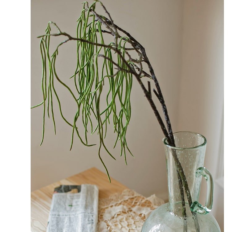 Tige de plante artificielle tombante, 74 cm de haut