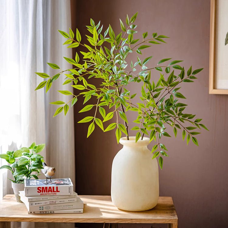 Stelo di foglie di Nandina verde