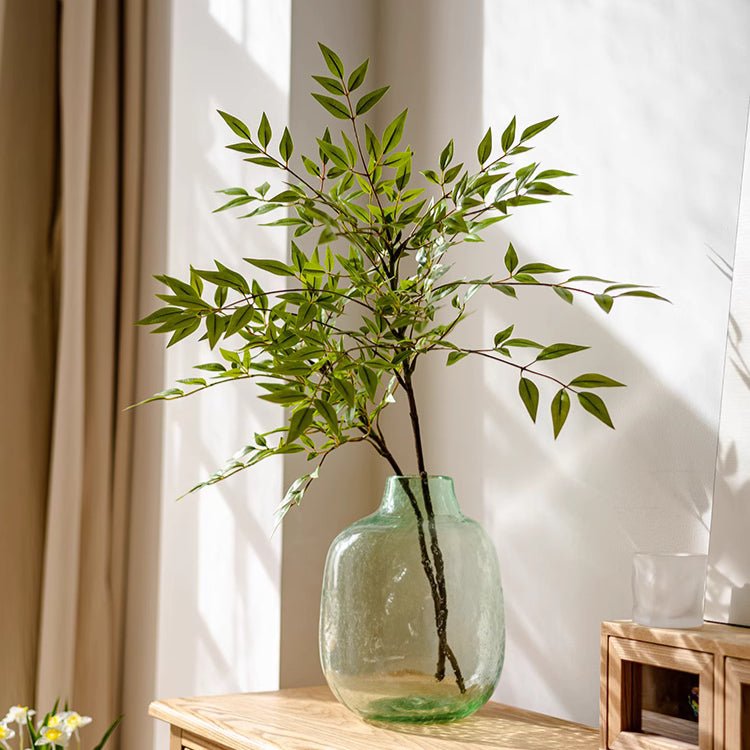 Stelo di foglie di Nandina verde