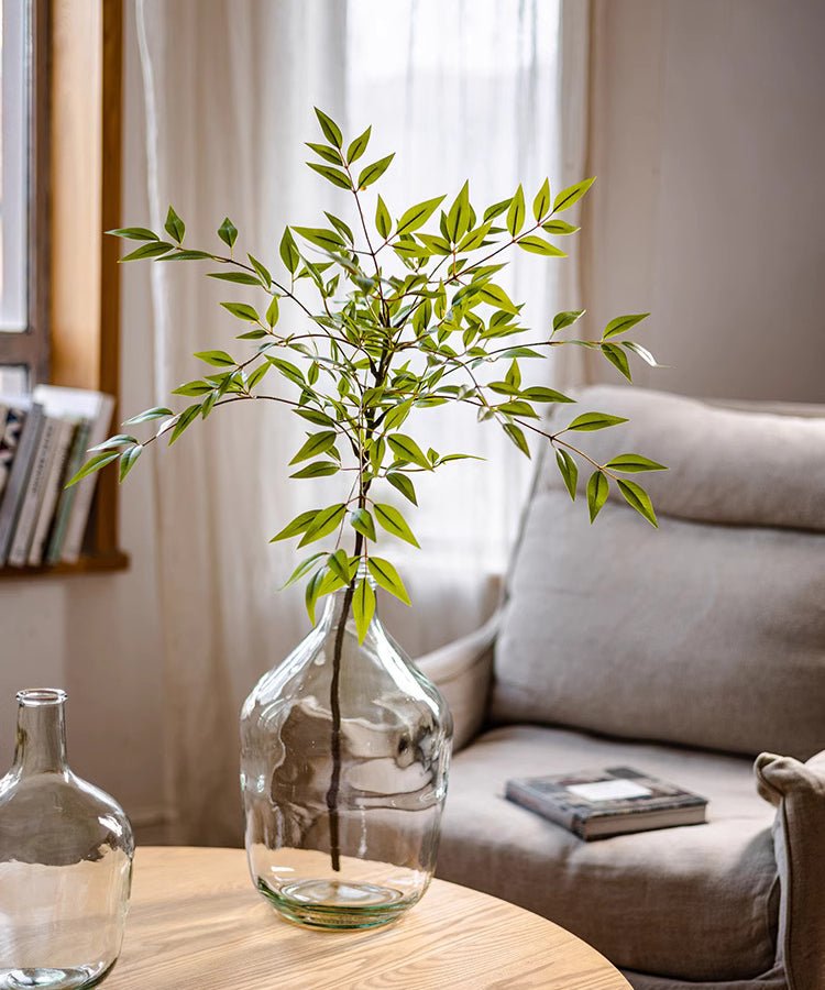 Stelo di foglie di Nandina verde
