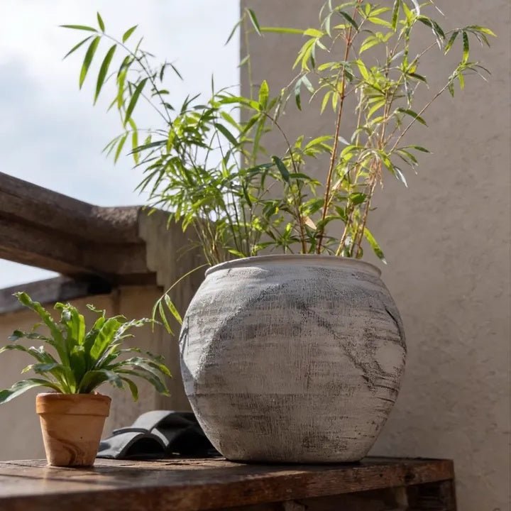 Pot de fleurs rond Sierra