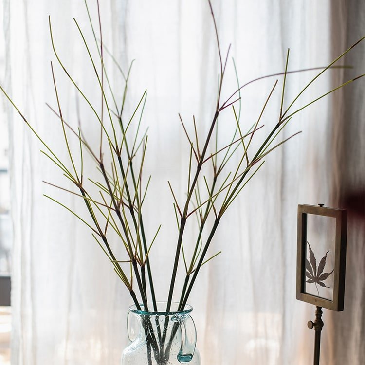 Tige de bambou style zen artificiel, 30 po de hauteur