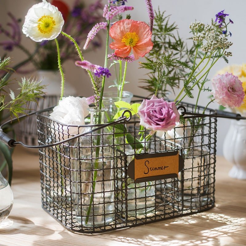 Panier organisateur de fils multifonctionnel Zakka