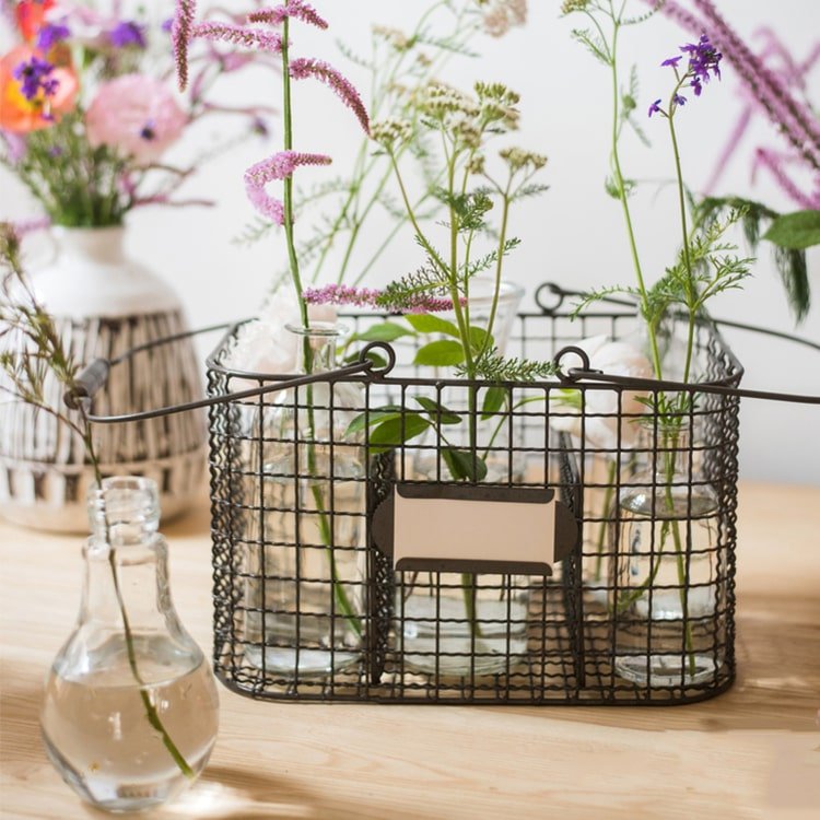 Panier organisateur de fils multifonctionnel Zakka