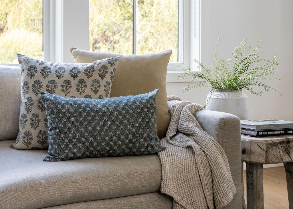 Designer Kensington Pillow Cover with Insert – 20x20