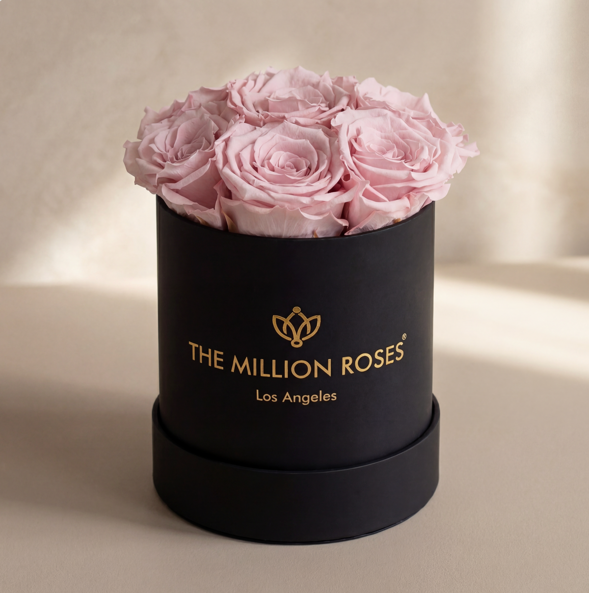 Boîte noire Essence | Roses rose clair