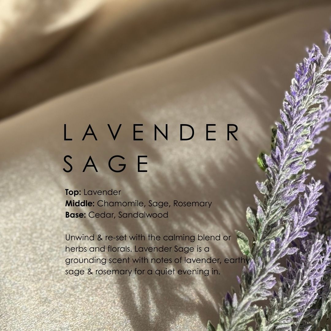 Diffuseur à roseaux Lavande + Sauge