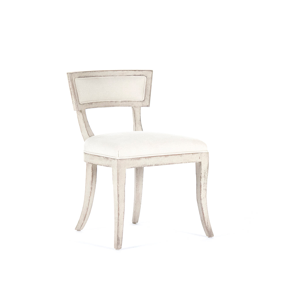 Ayer Birch Cotton Side Chair