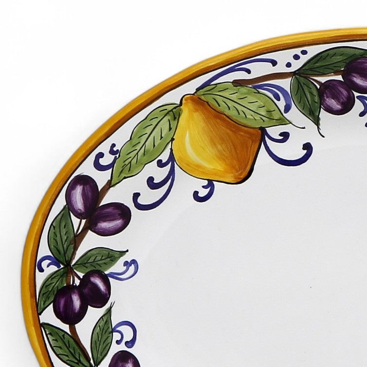 LIMONI POSITANO : Assiette ovale