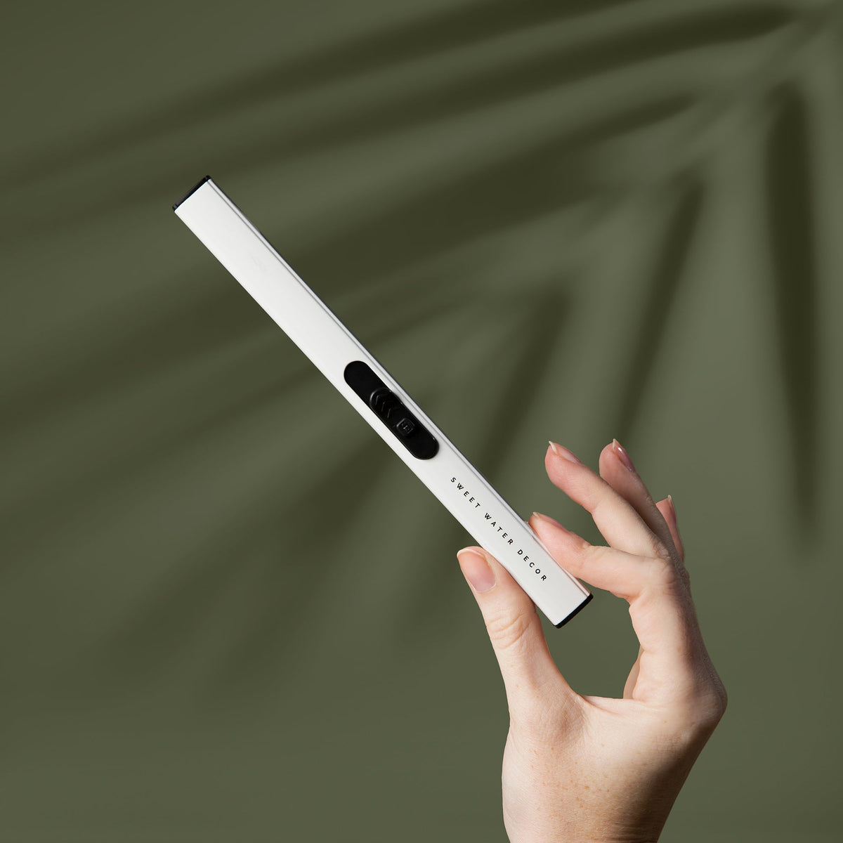 Accendino elettrico bianco
