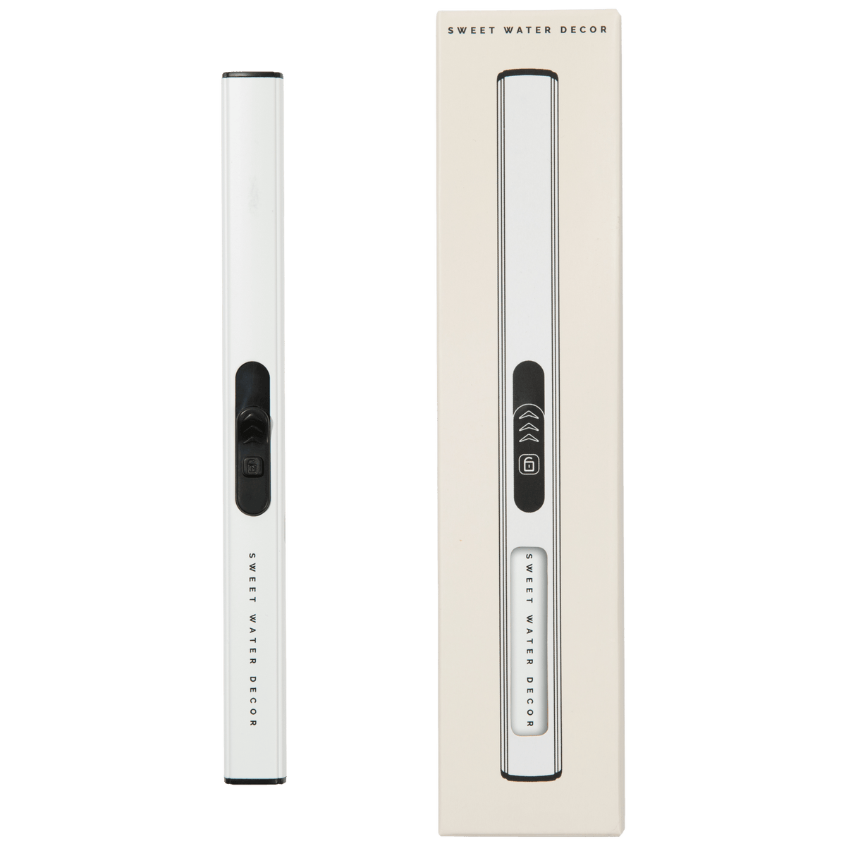Accendino elettrico bianco