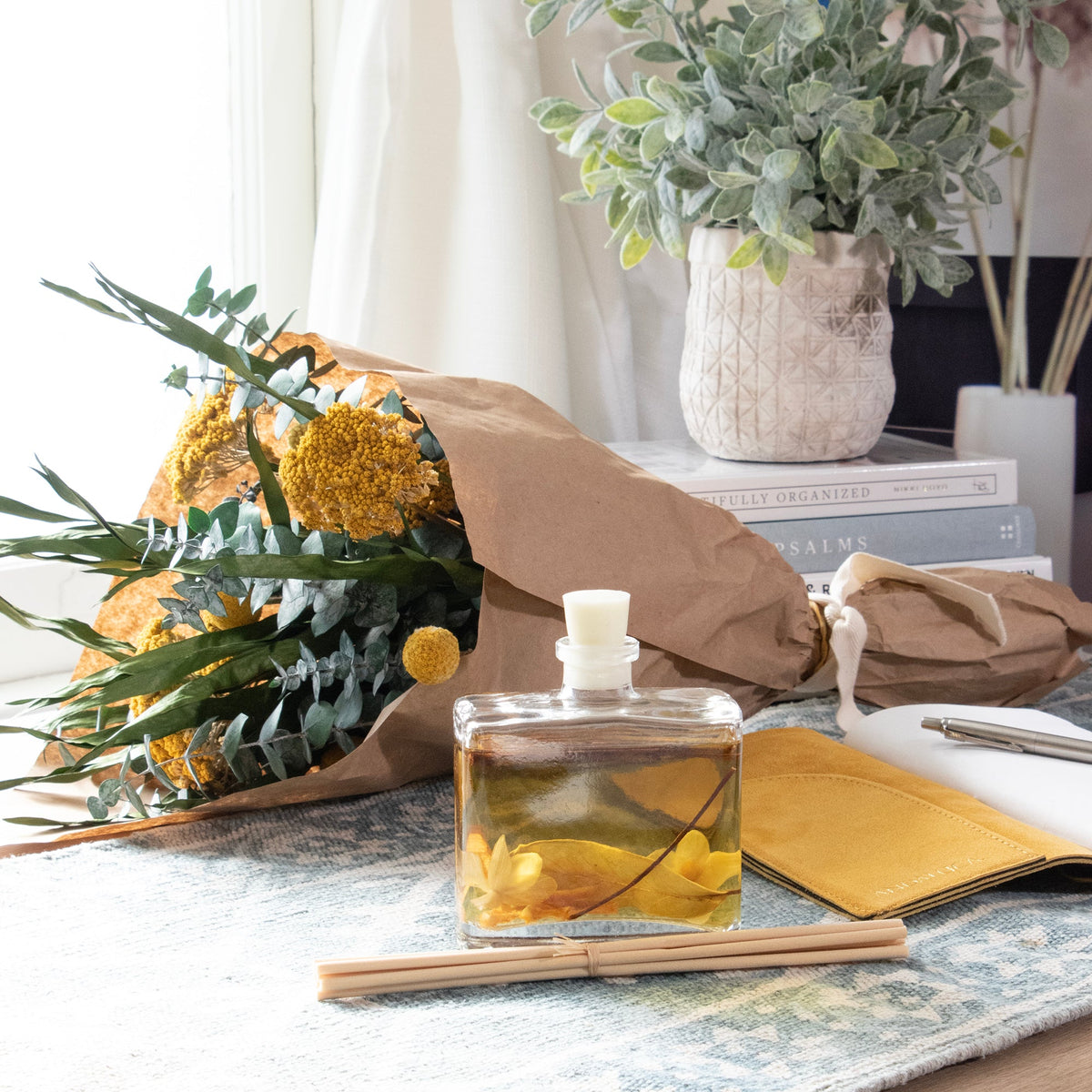 Diffusore a bastoncini scorza di limone e timo