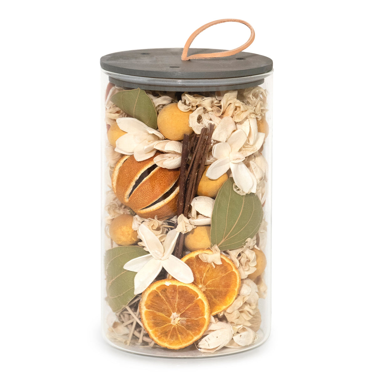 Pot-pourri en pot Zeste de citron et thym
