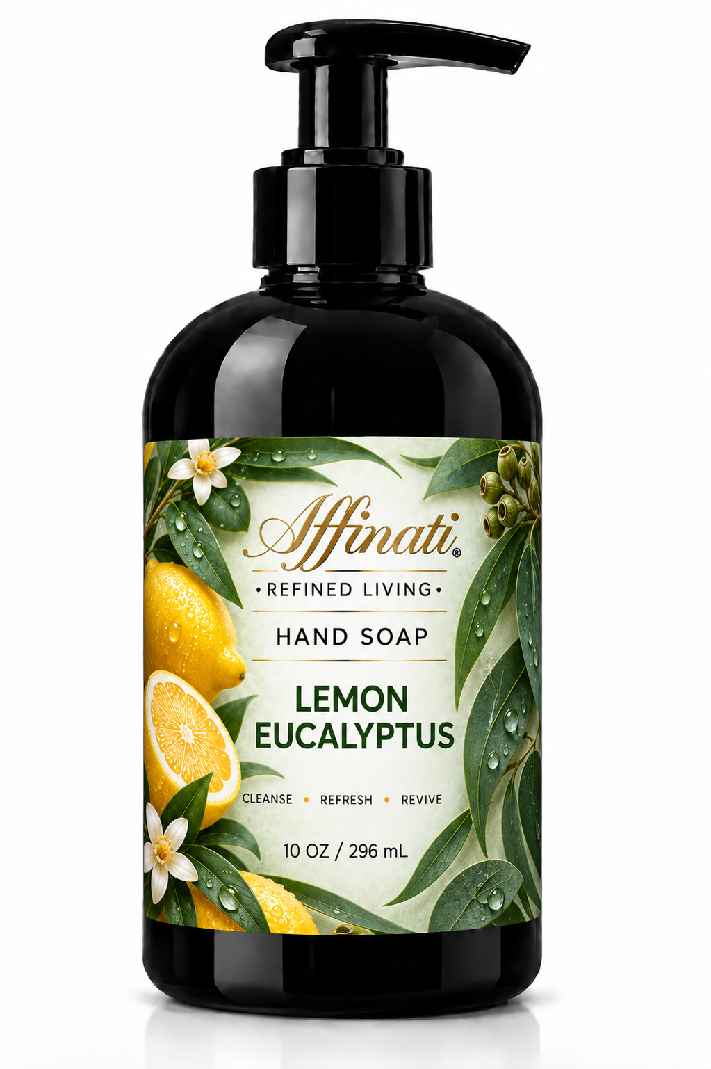 Sapone per le mani al limone ed eucalipto