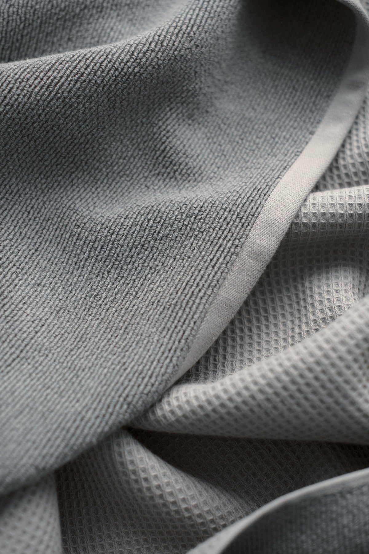 Draps de bain gaufrés